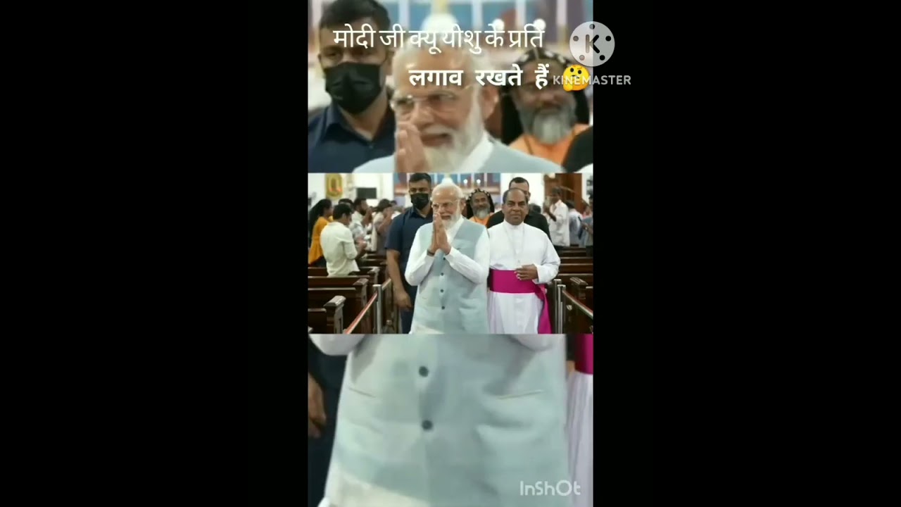 modi ji(India pm) in church😱 #shortvideo #shortsviral #india pm#modi