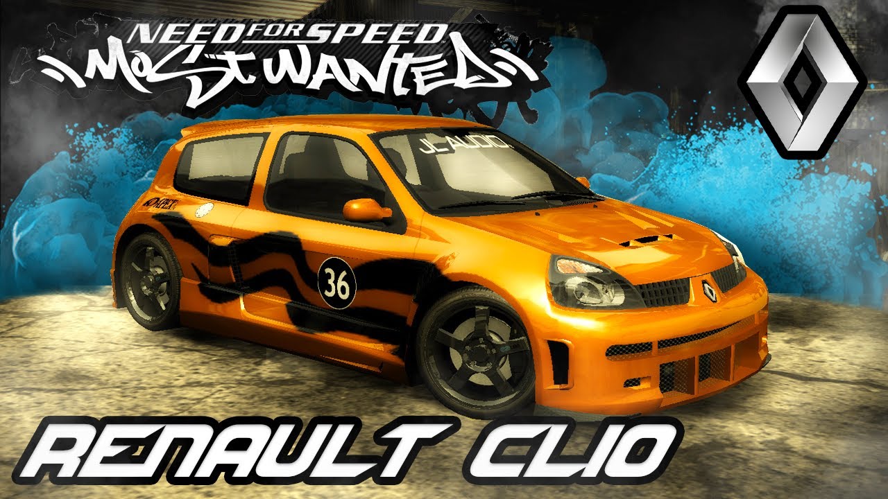 ⭐NFS: Most Wanted - Renault Clio (TUNIG + SOUND)