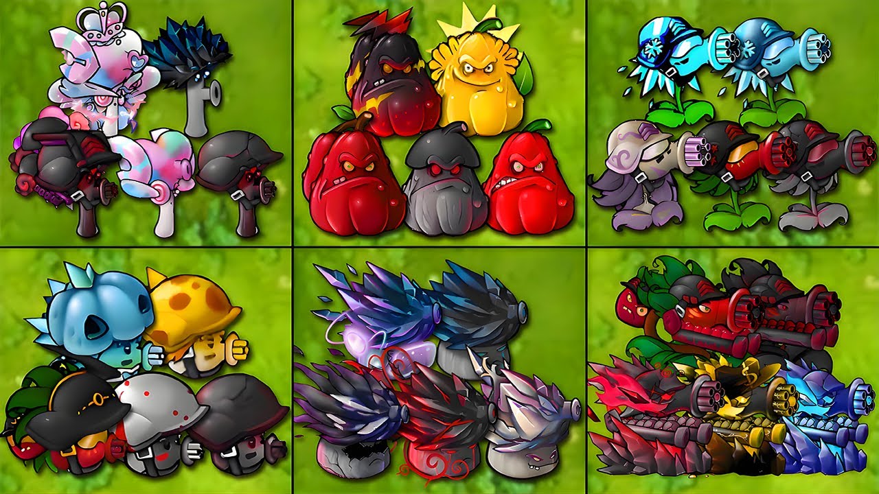 PVZ Fusion 3.2 Challenge - Team Family Plants Fusion vs Obsidian Gargantuar - Who Will Win?