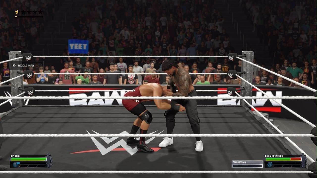 WWE 2K25 - RAW | Part 5 | Jey Uso Vs Bron Breakker