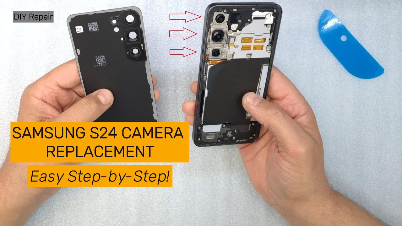 Samsung S24 Camera Replacement | Repair process (Original Part)