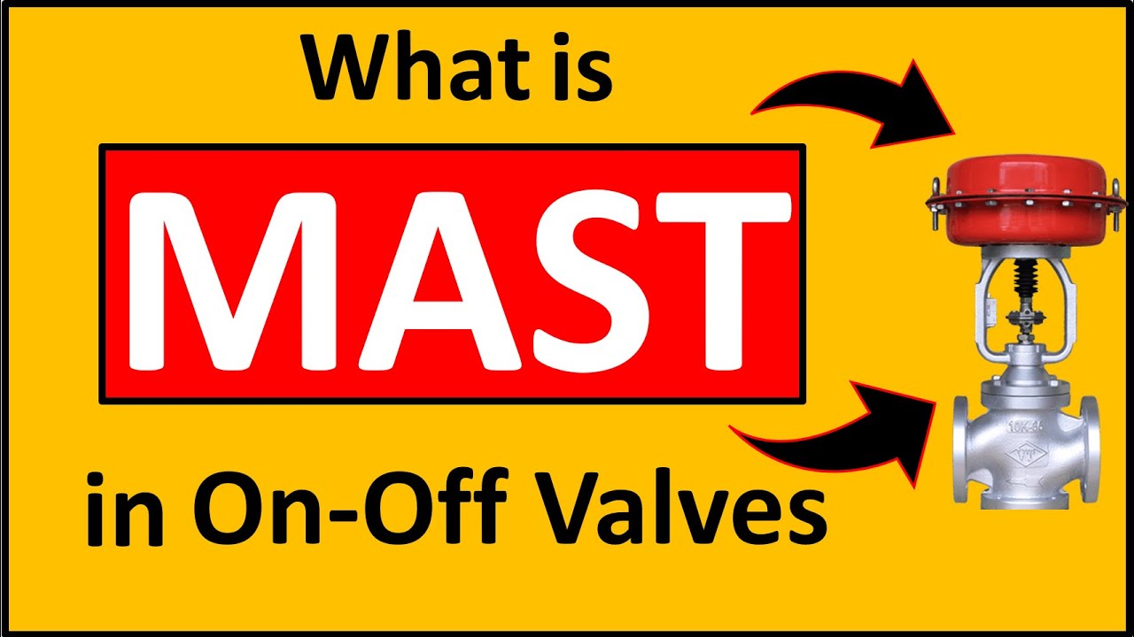 MAST in On-Off Valve | Explained With a SIMPLE EXAMPLE -Part 1