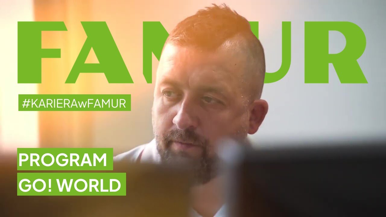 Marek Olszański o programie Go!World dla dzieci pracownik&oacute;w | FAMUR