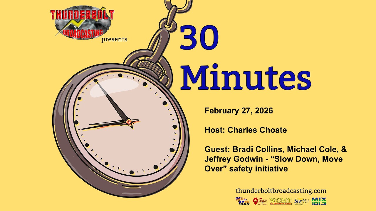 30 Minutes with Slow Down Move Over