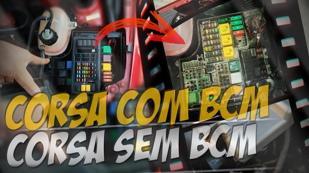 CORSA/ MONTANA: COMO SABER SE SEU CORSA TEM OU NÃO O FAMOSO MODULO BCM