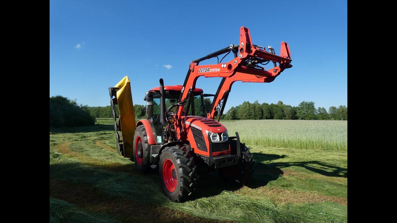 Vlog #1 Koszenie trawy. Zetor Proxima 90 Cl & Pottinger 265.