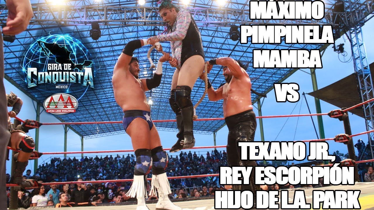 MERCENARIOS Vs Mamba, Pimpinela y Máximo  | Lucha Libre AAA Worldwide
