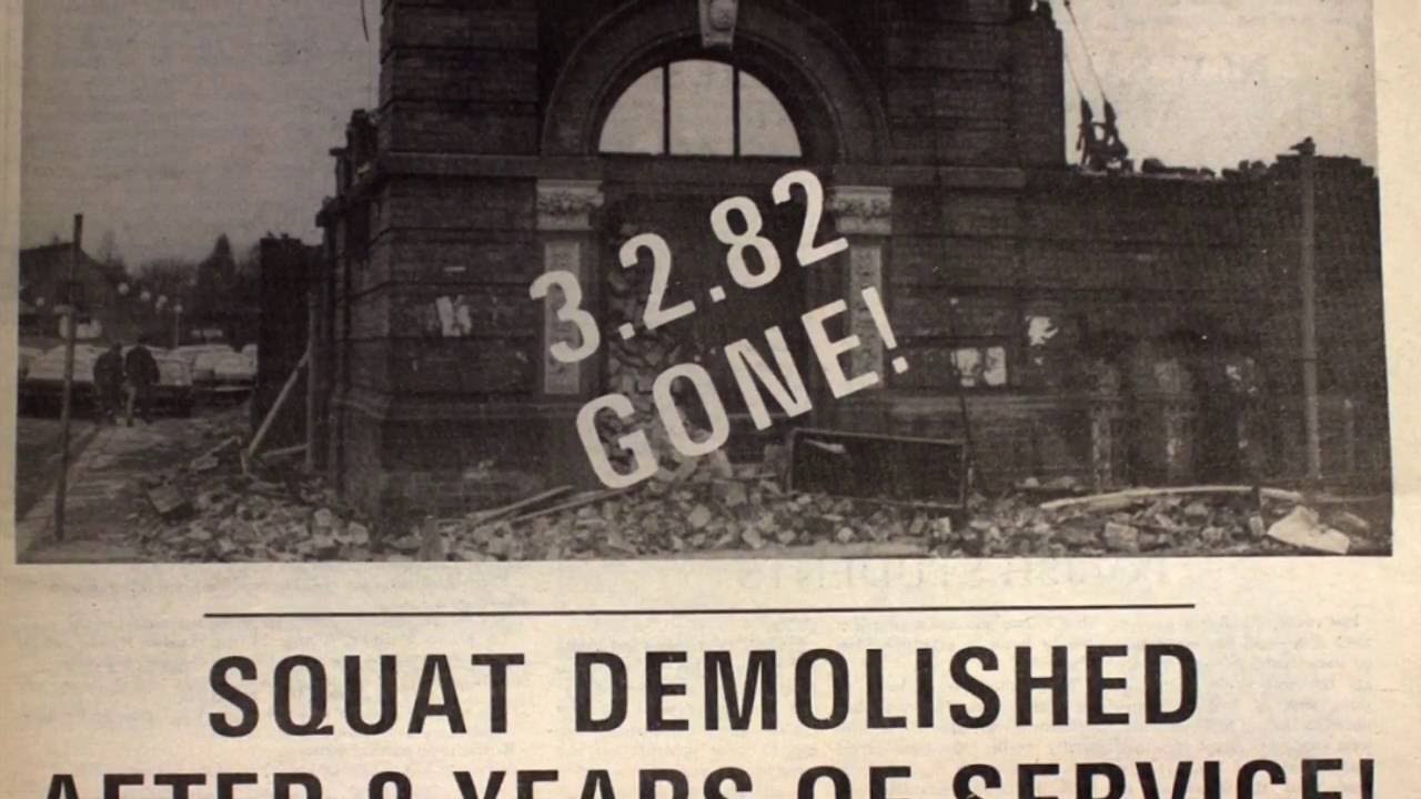 Dr. CP Lee on The Squat, Manchester University, 1971-82