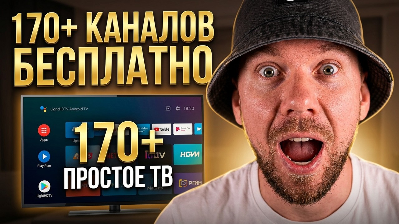 Light HD TV Обзор и Настойка для Android TV