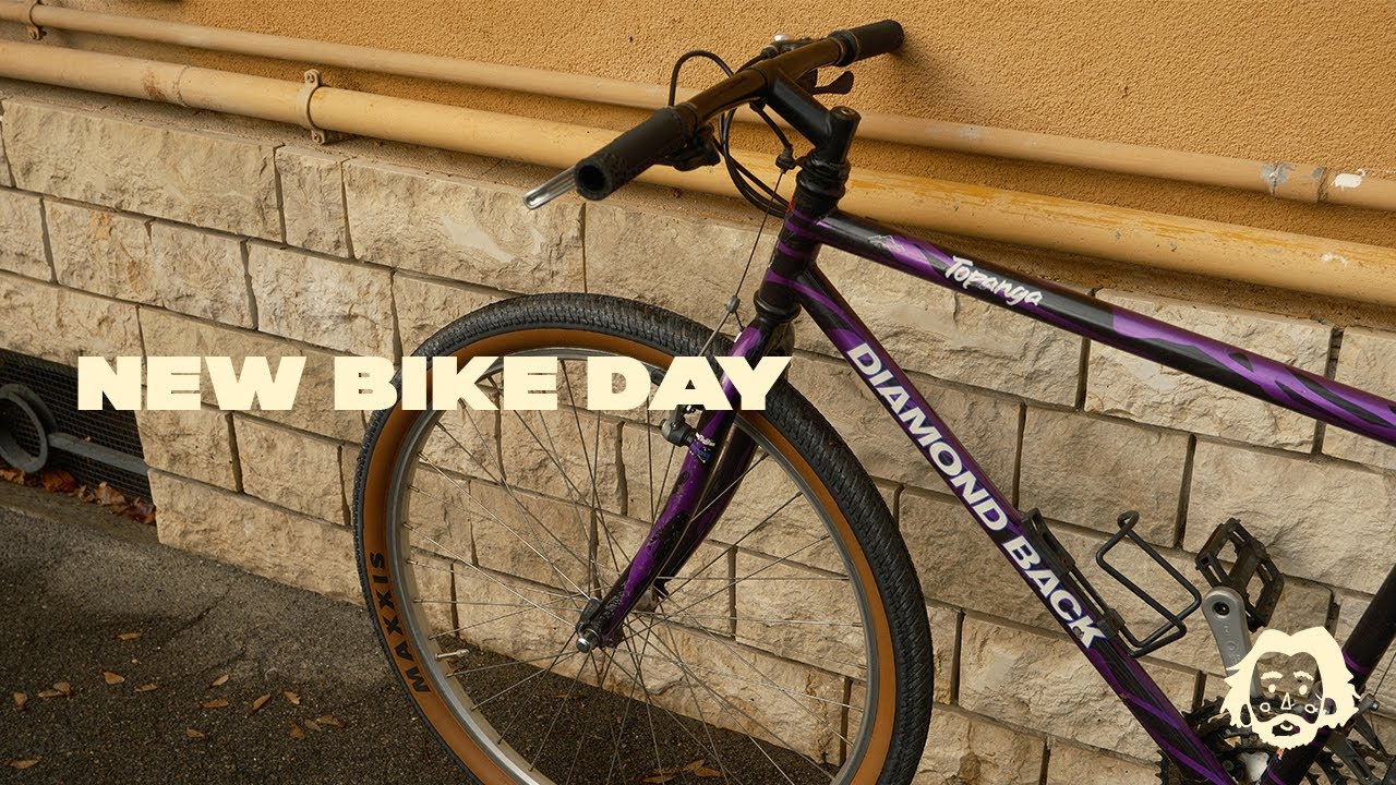 New (old) bike day! - Diamond Back Topanga