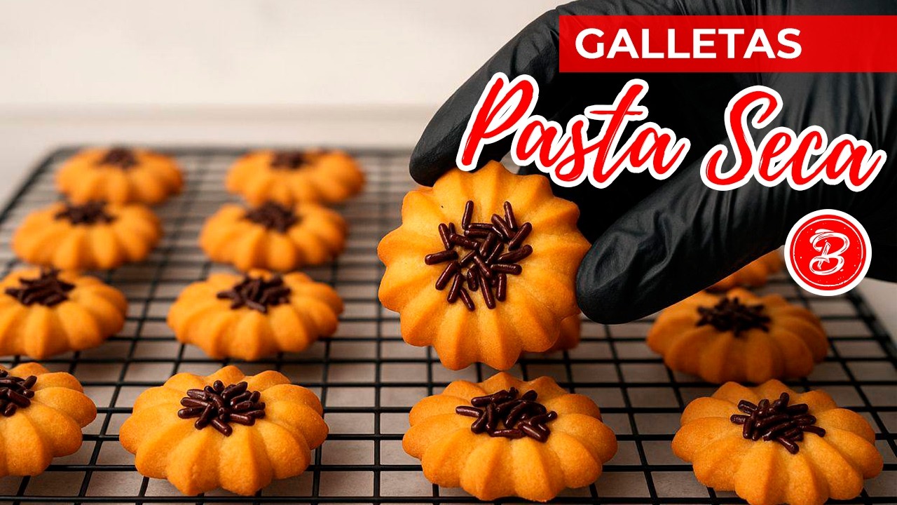 Galletas Pasta Seca Venezolanas | La receta original y perfecta de panader&iacute;a 🍪