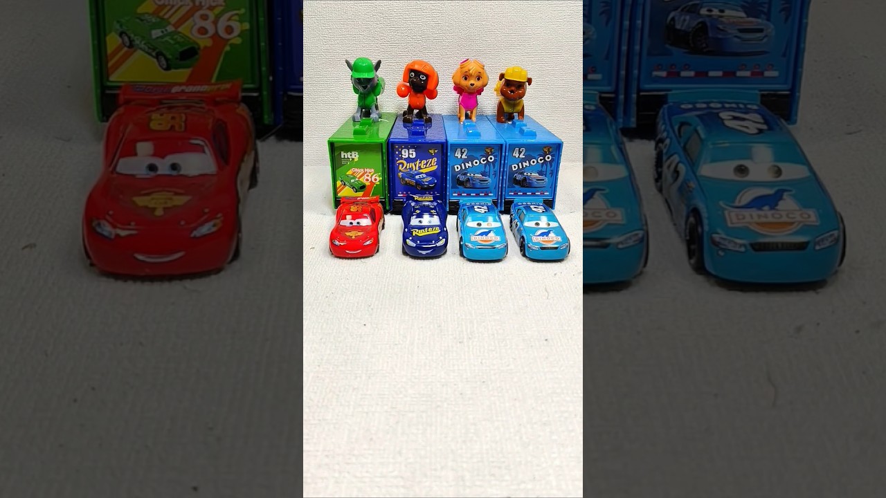 Very Satisfying Unboxing Toys Match Finn McMissile & Cute Cars With McQueen Truck, Disney Pixar Cars
