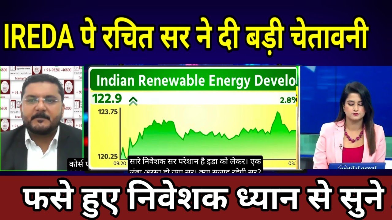 IREDA Share Latest News | IREDA Share News Today | IREDA Share Next Target For Upcoming Days