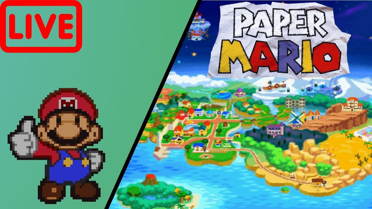 Paper Mario 64 Smashing In Bowsers Face With Hammers ONLY