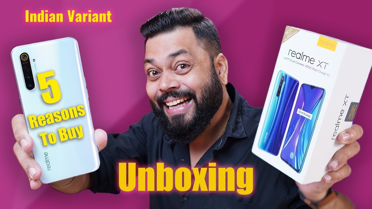 Realme XT Indian Retail Unit Unboxing & First Impressions ⚡ ⚡ ⚡ 5 Reasons To Buy 📷