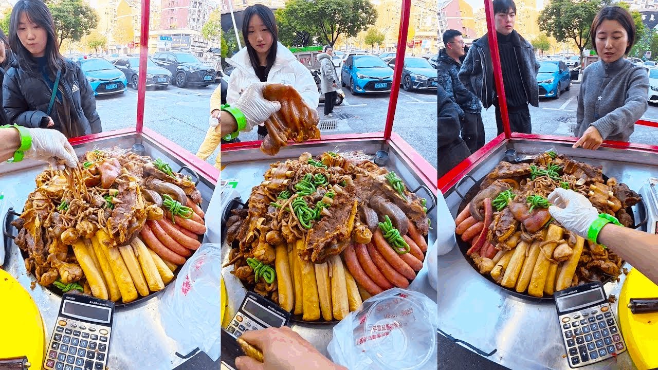 沉浸式带你体验我在景德镇卖大锅卤菜的快乐日常Vlog #卤肉熟食 #vlog日常 #我的摆摊日记 #美食推荐 #美食 #第一视角 #沉浸式 #美食推荐官