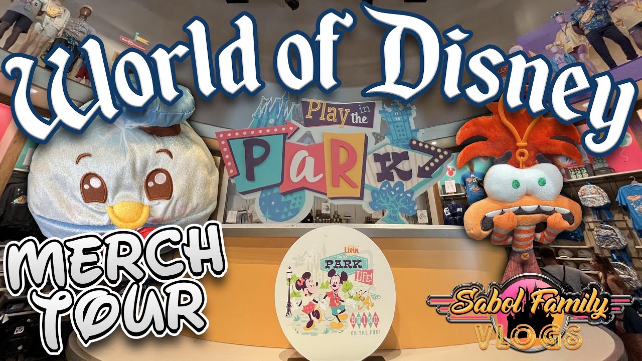 WORLD OF DISNEY NEW MERCHANDISE SHOPPING TOUR | June 2024 Disney Springs ~ Walt Disney World!