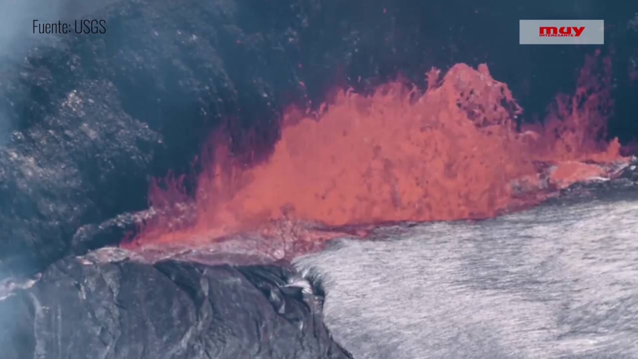 El volcán Kilauea en 4K