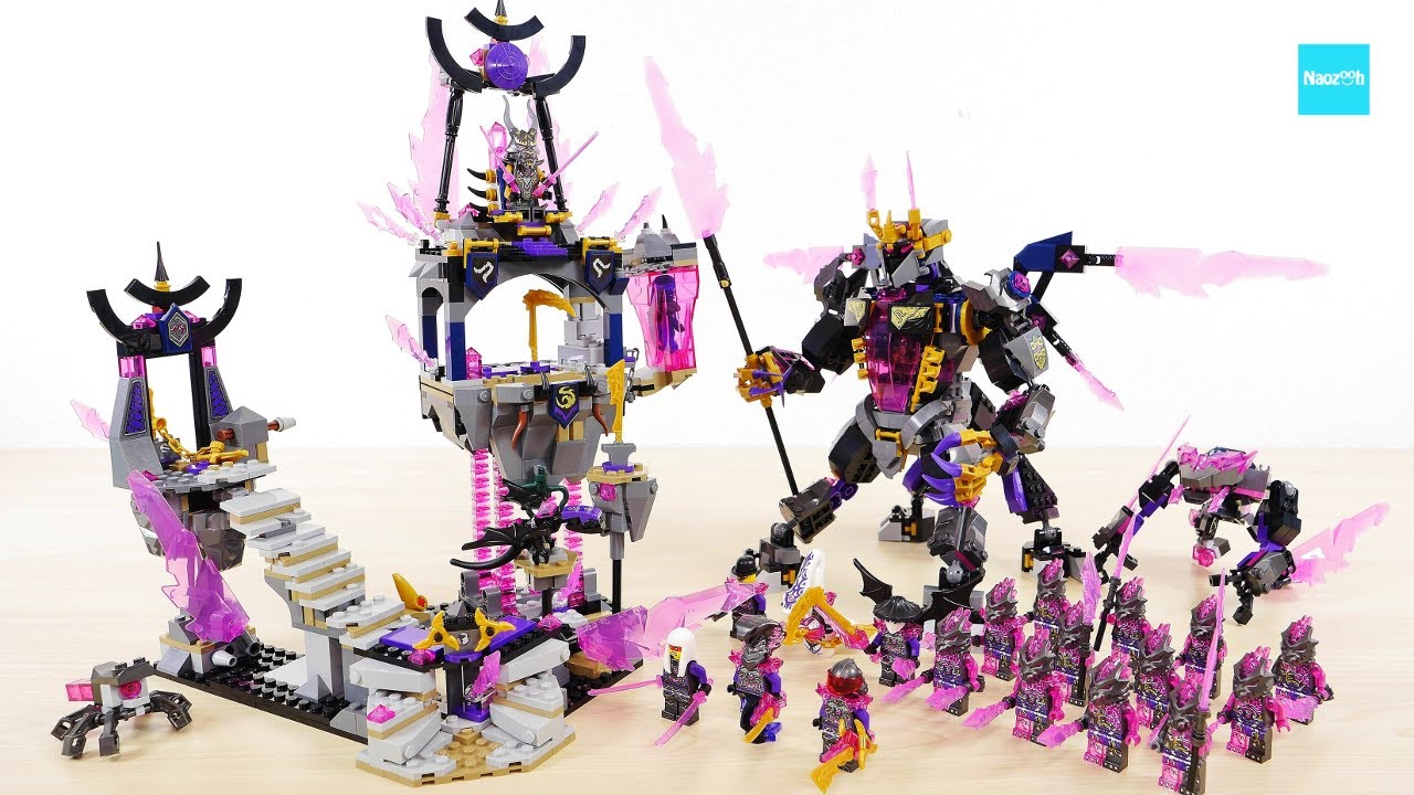 レゴ ニンジャゴー クリスタルキングの神殿  71770 闇の復活編 寺 ／ LEGO NINJAGO The Crystal King Temple Crystalized