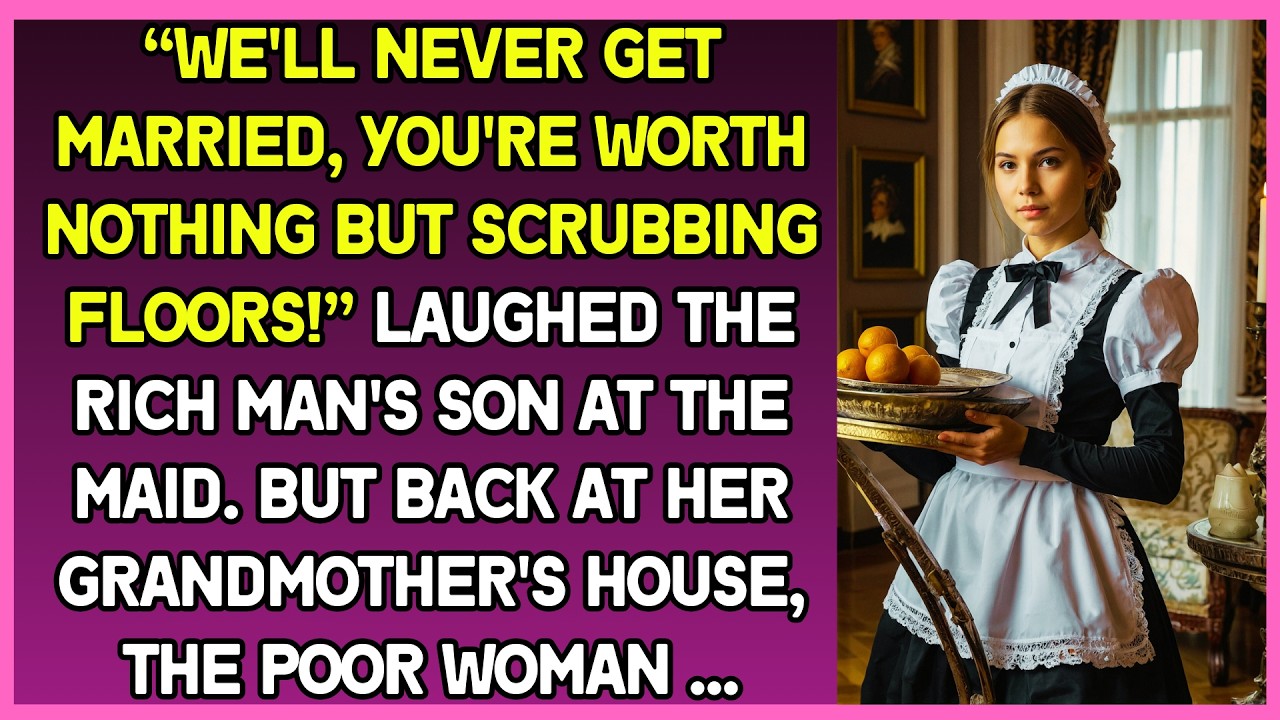 &ldquo;We'll never get married, you're worth only scrubbing floors!&rdquo; laughed the rich man at the poor maid