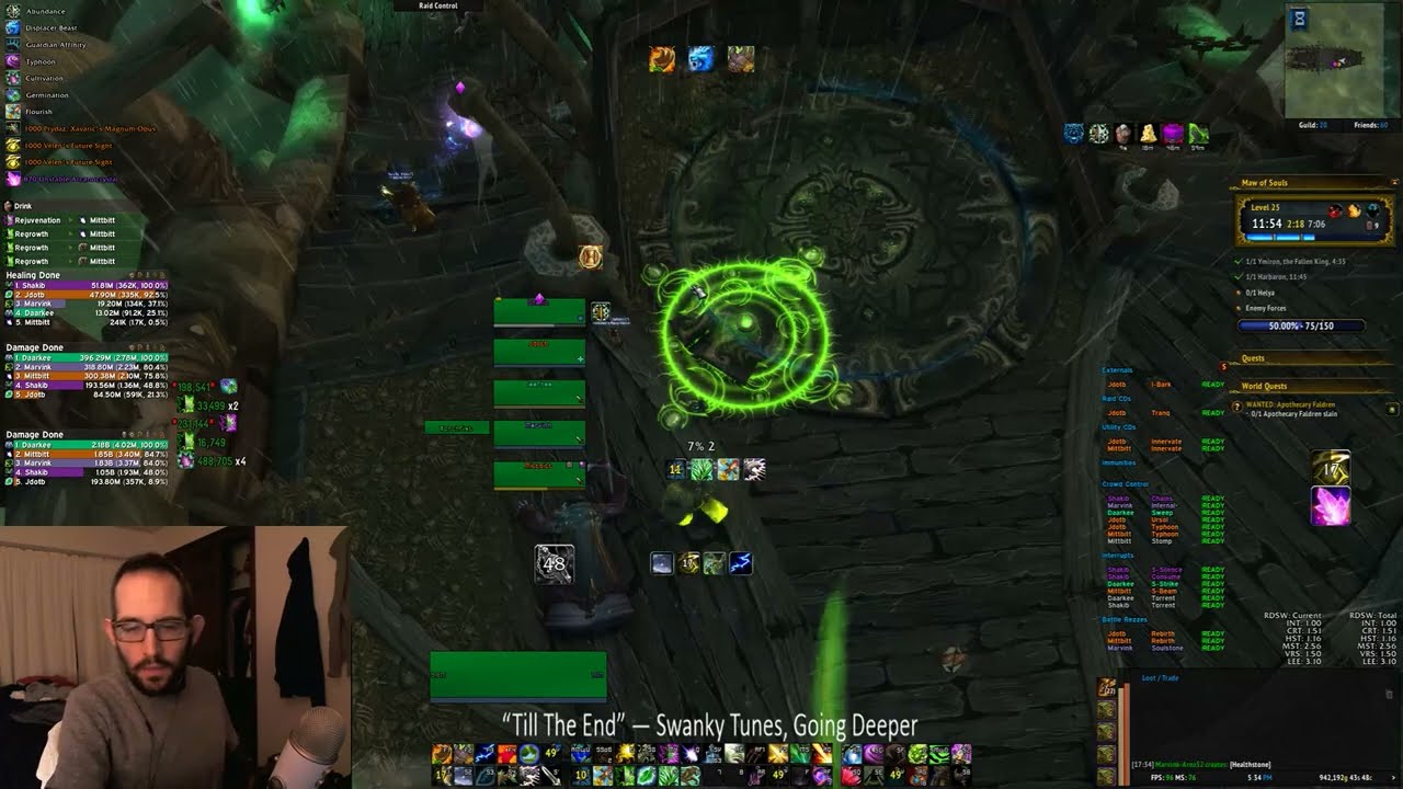 World First 25 Maw of Souls 7.3.2