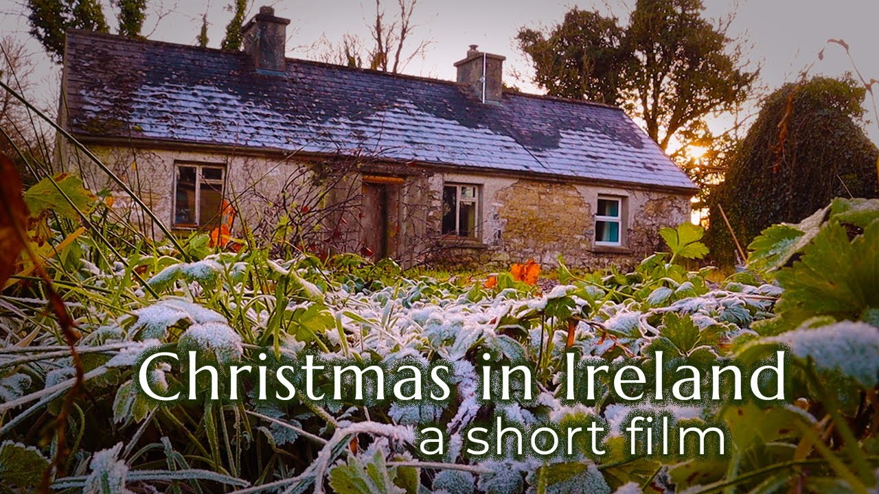 Cosy Christmas in an Irish Derelict Cottage
