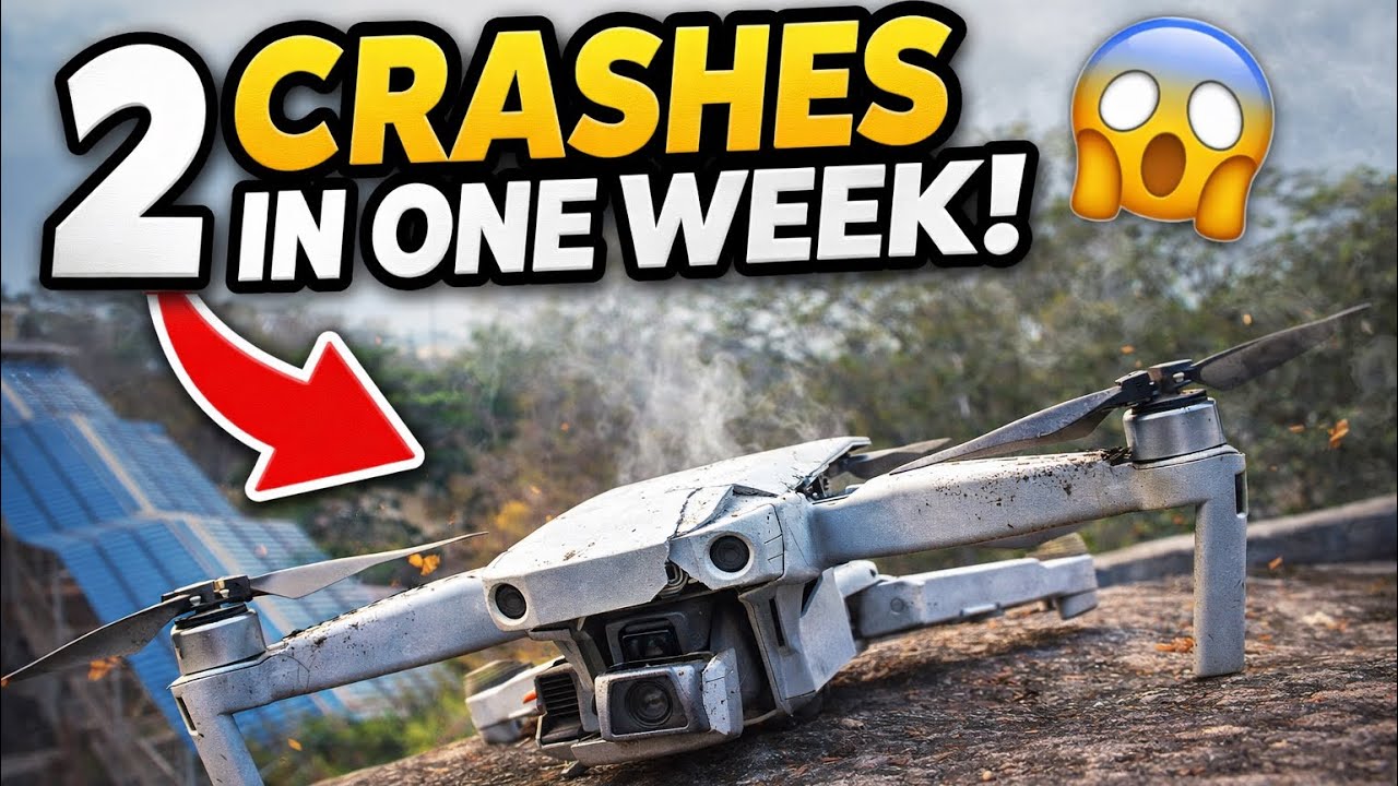 My Drone Crashed Twice in One Week 😱 | What Went Wrong?