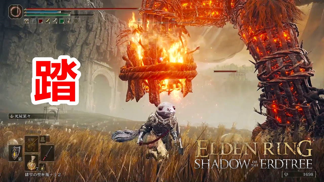 【エルデンリングDLC】#1 SHADOW OF THE ERDTREE 影の地で焼かれたしろがね人 ELDEN LING 字幕実況