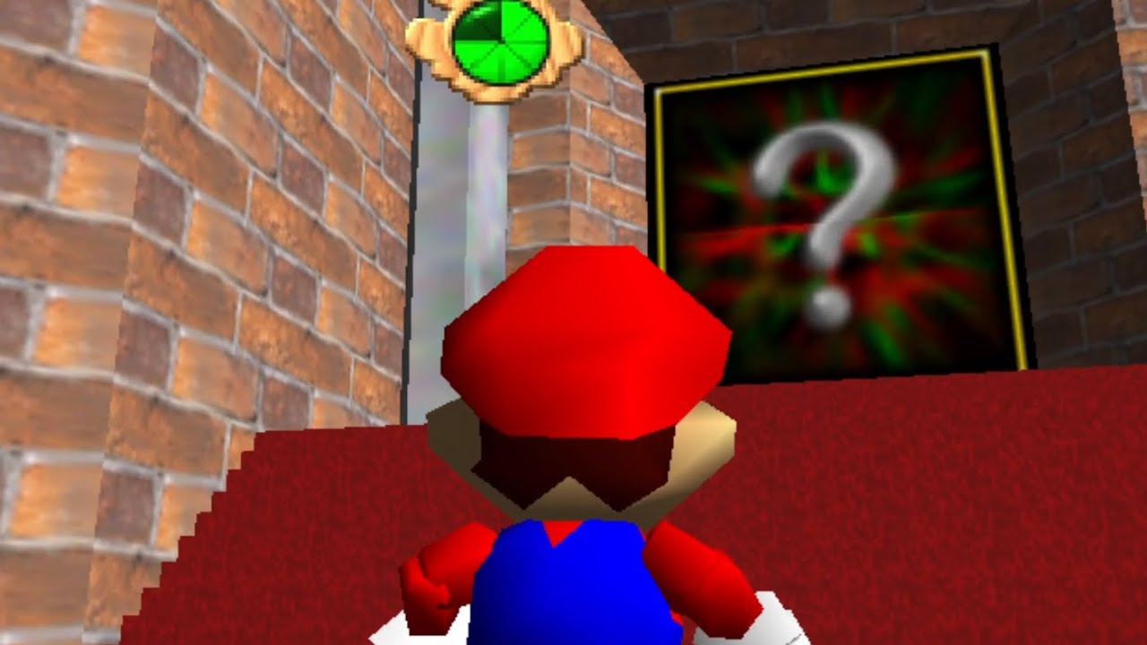 Super Mario 64 B3313 v0.9 - Question Mark Painting