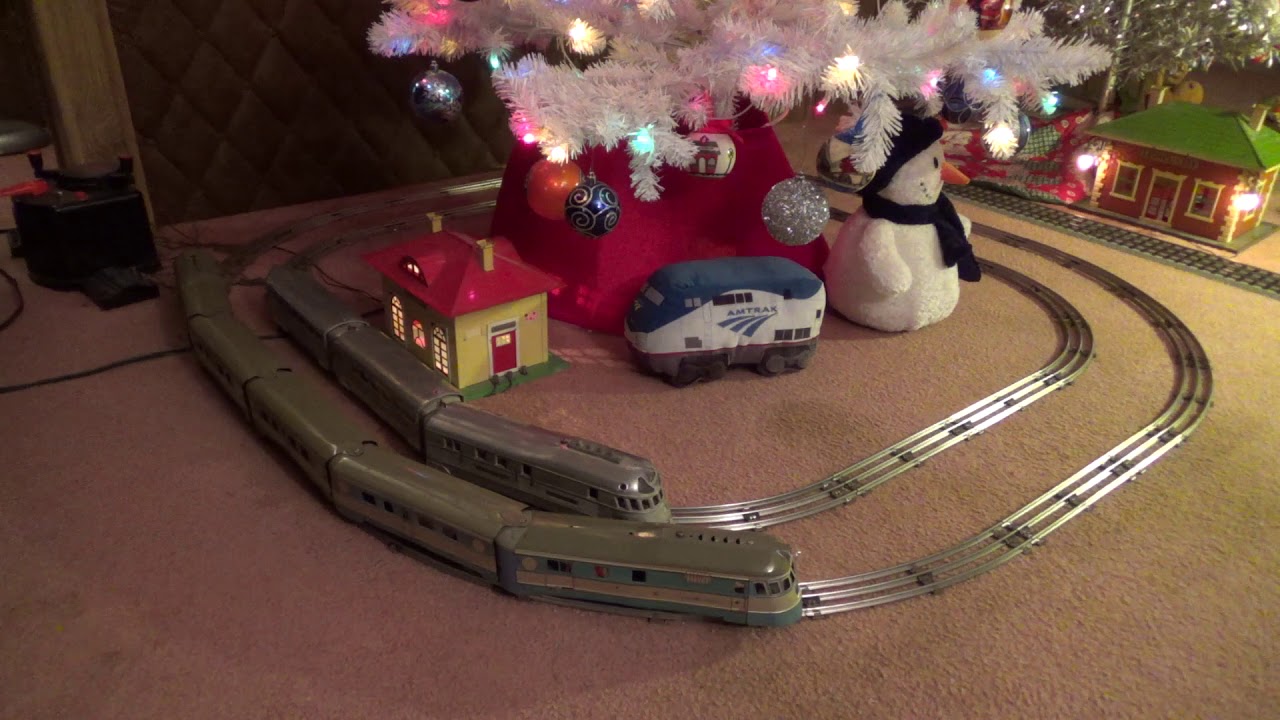 2020 Traditional Toy Train Christmas Feat. American Flyer Pre-War Trains