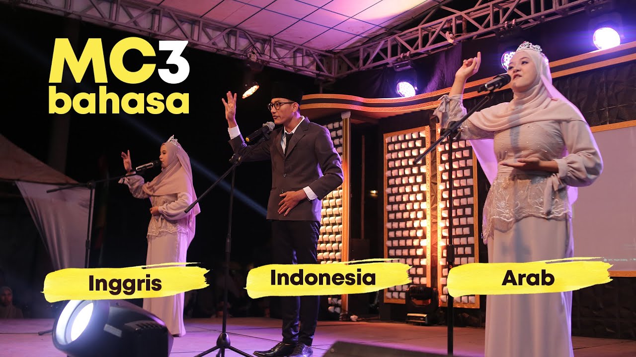 MC Tiga Bahasa - Arabic, English & Indonesia