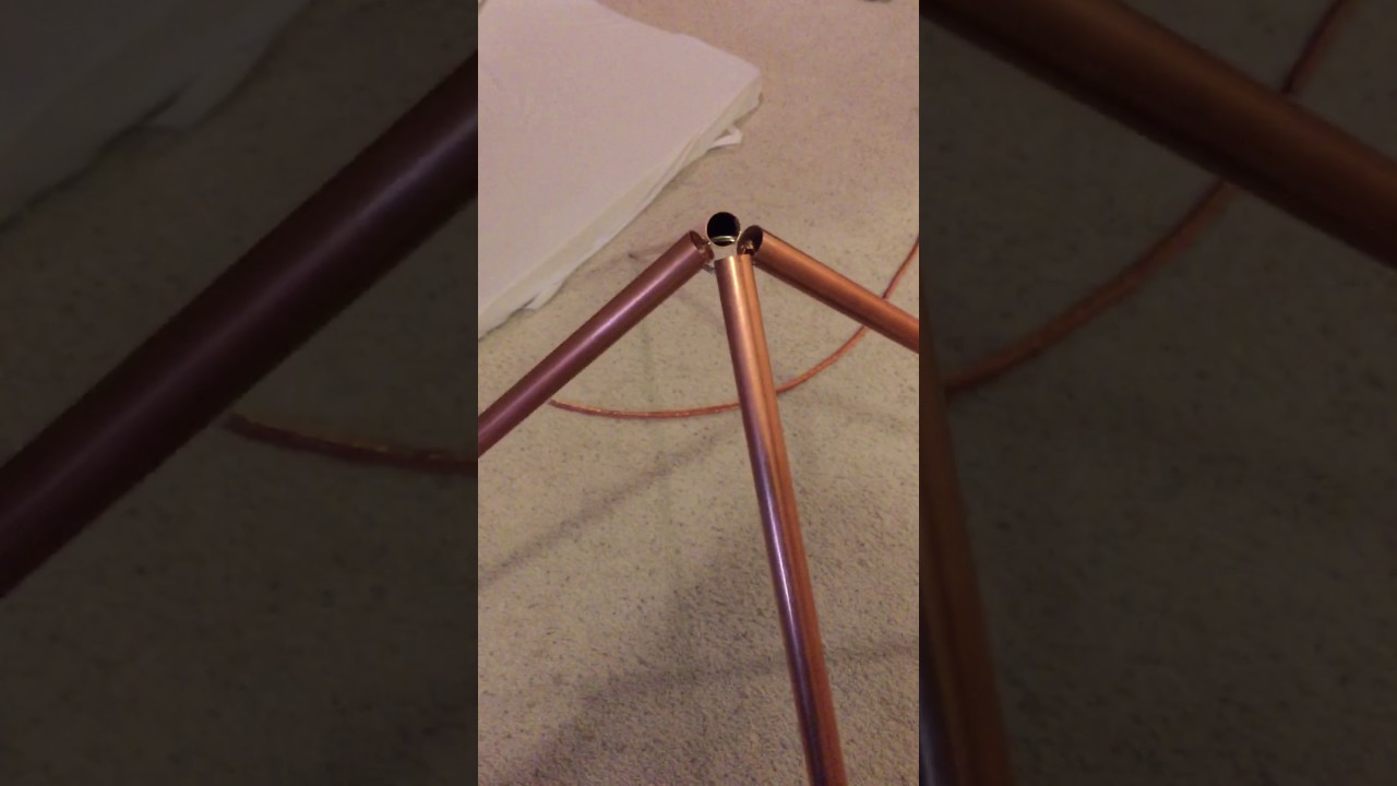 How to make a copper pyramid