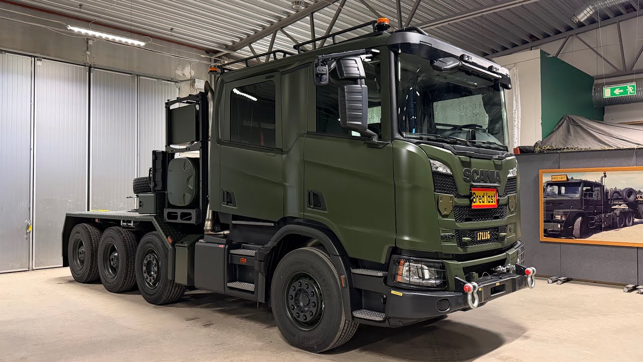 2025 Scania R620 V8 8x4 - Exterior & Interior
