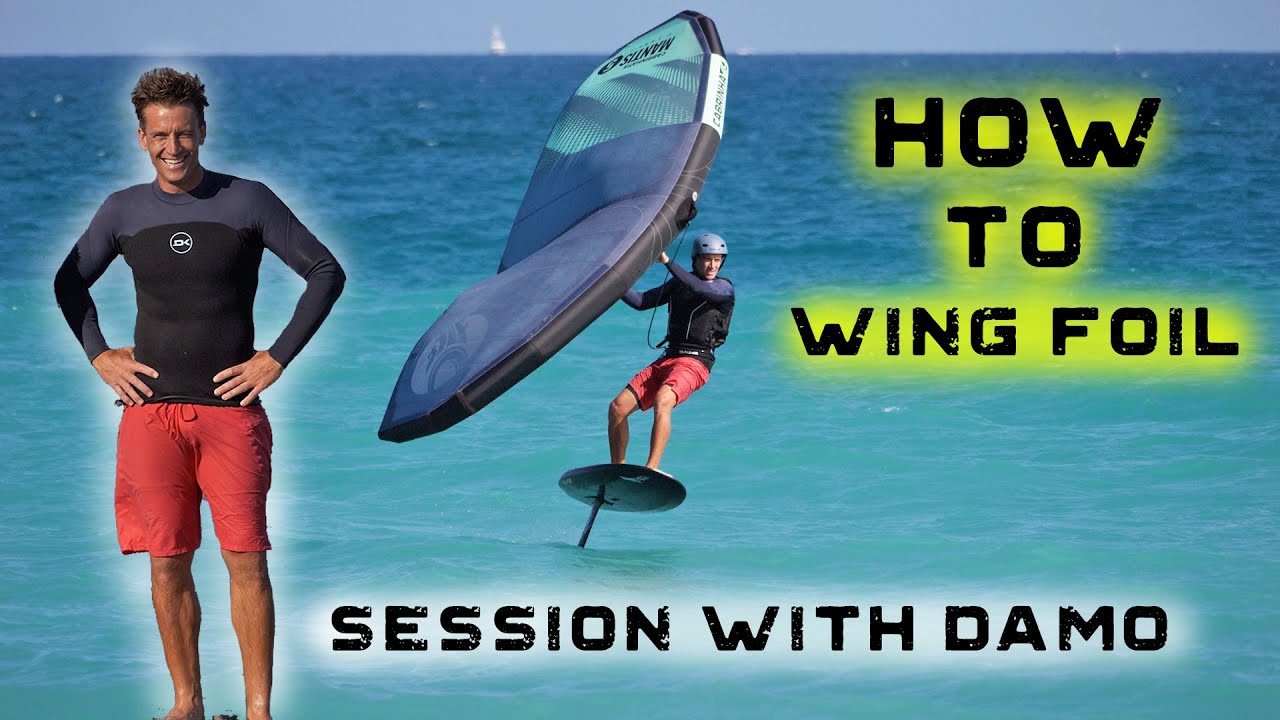 How to Wing Foil | Session with Damo