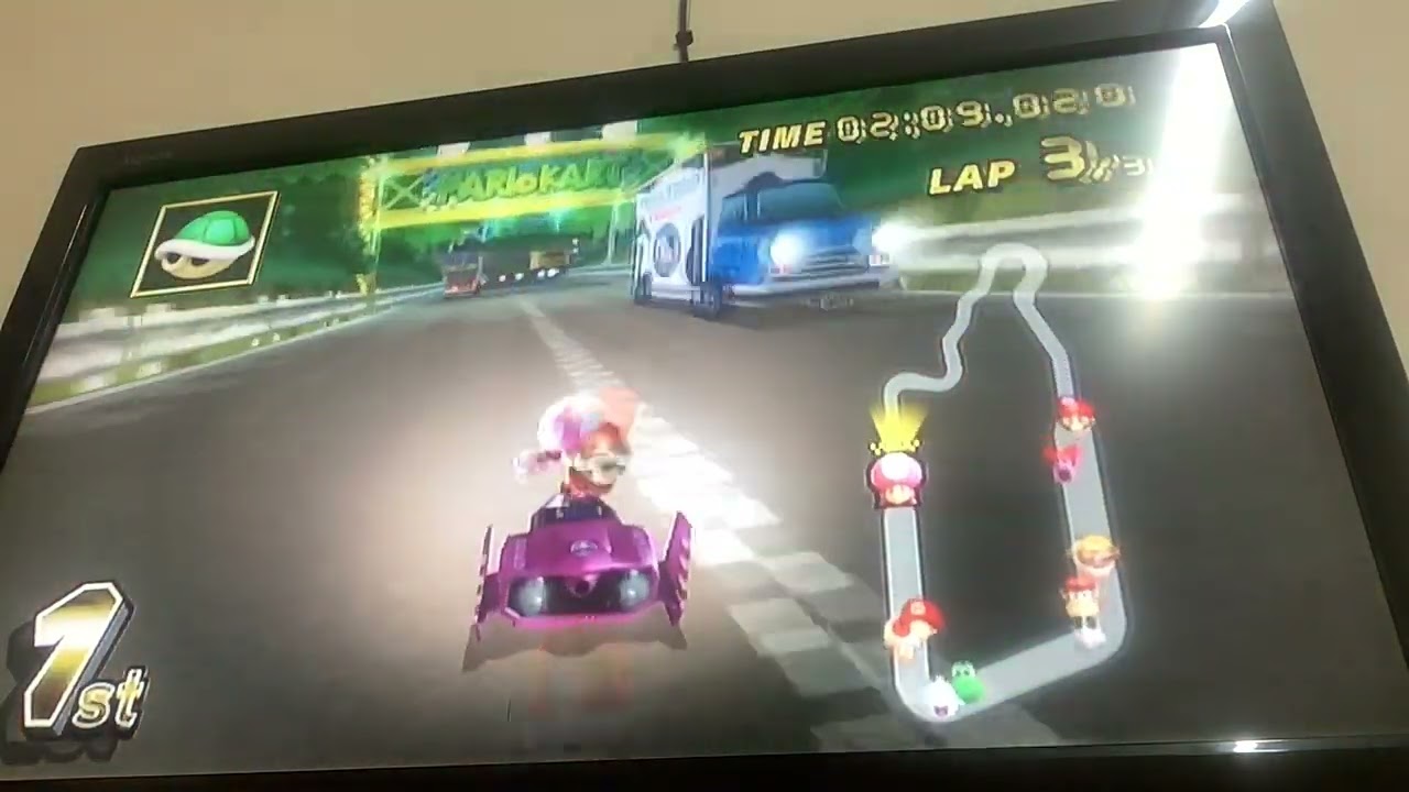 Mario Kart Wii 150CC Special Cup Toadette Blue Falcon