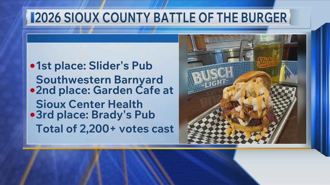 2026 Sioux County Battle of the Burger