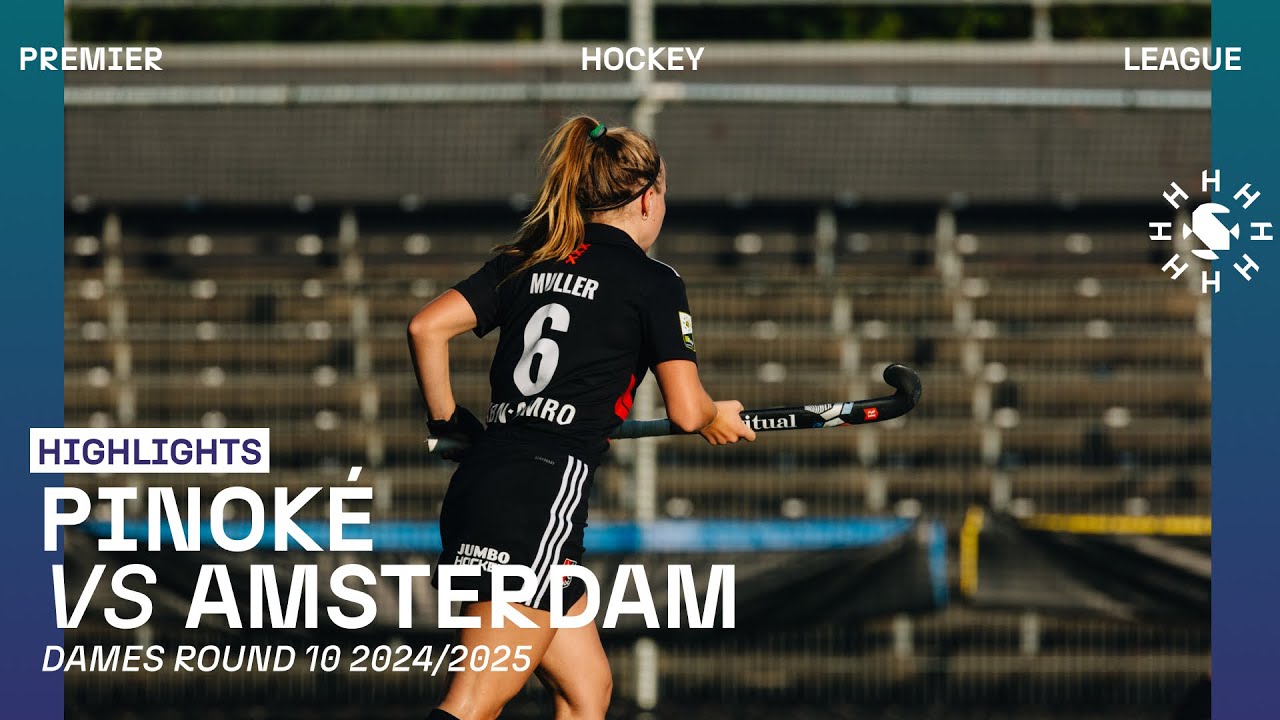 Pinoké - Amsterdam 🏑 Tulp Hoofdklasse Dames ‘24/’25 RONDE 10 | Samenvatting