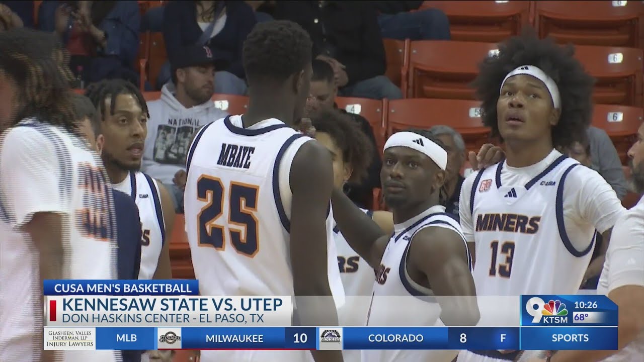 UTEP men's basketball beats Kennesaw State, keeps Conference USA Tournament hopes alive