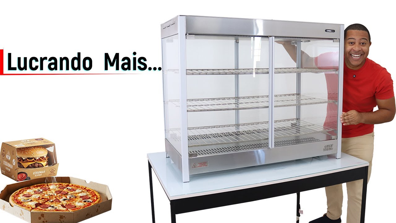 Como Lucrar mais? | Estufa Para Delivery para Caixa de 47cm