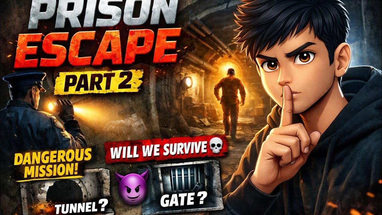 PRISON ESCAPE Part 2 😱 |  Dangerous Mission