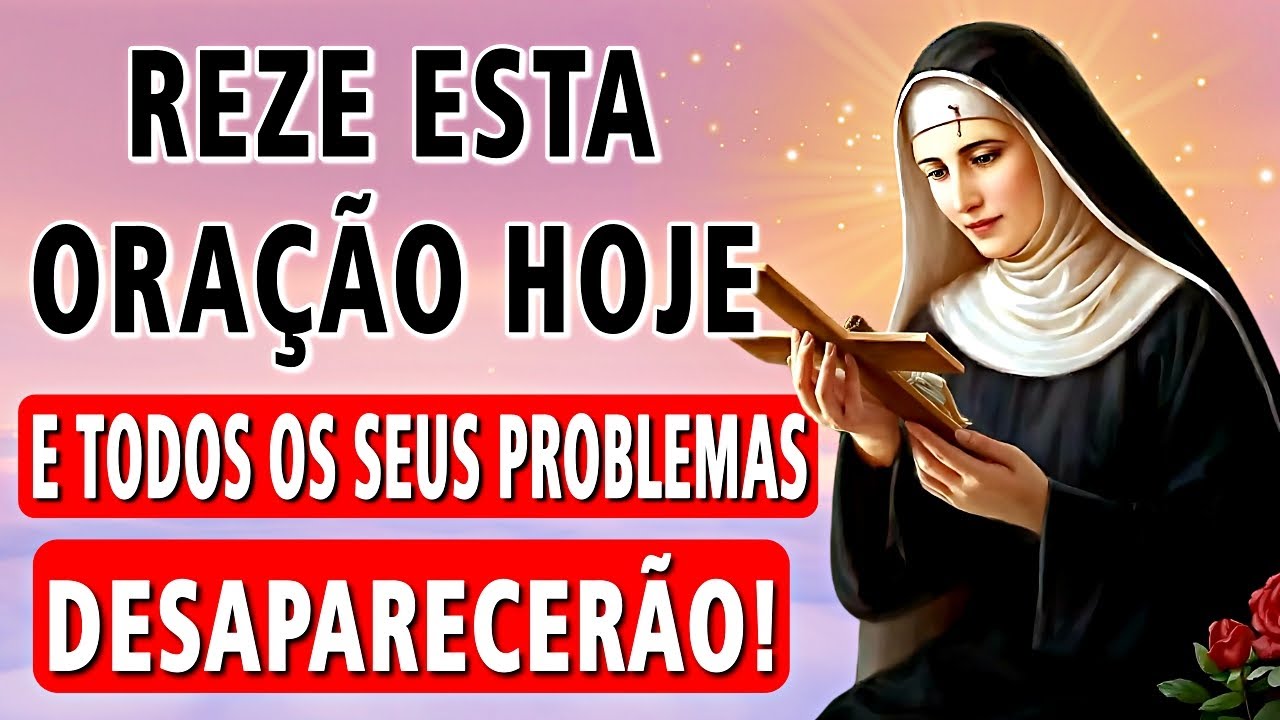 Ora&ccedil;&atilde;o a SANTA RITA DE C&Aacute;SSIA, para RESOLVER CAUSAS URGENTES E IMPOSS&Iacute;VEIS EM POUCAS HORAS