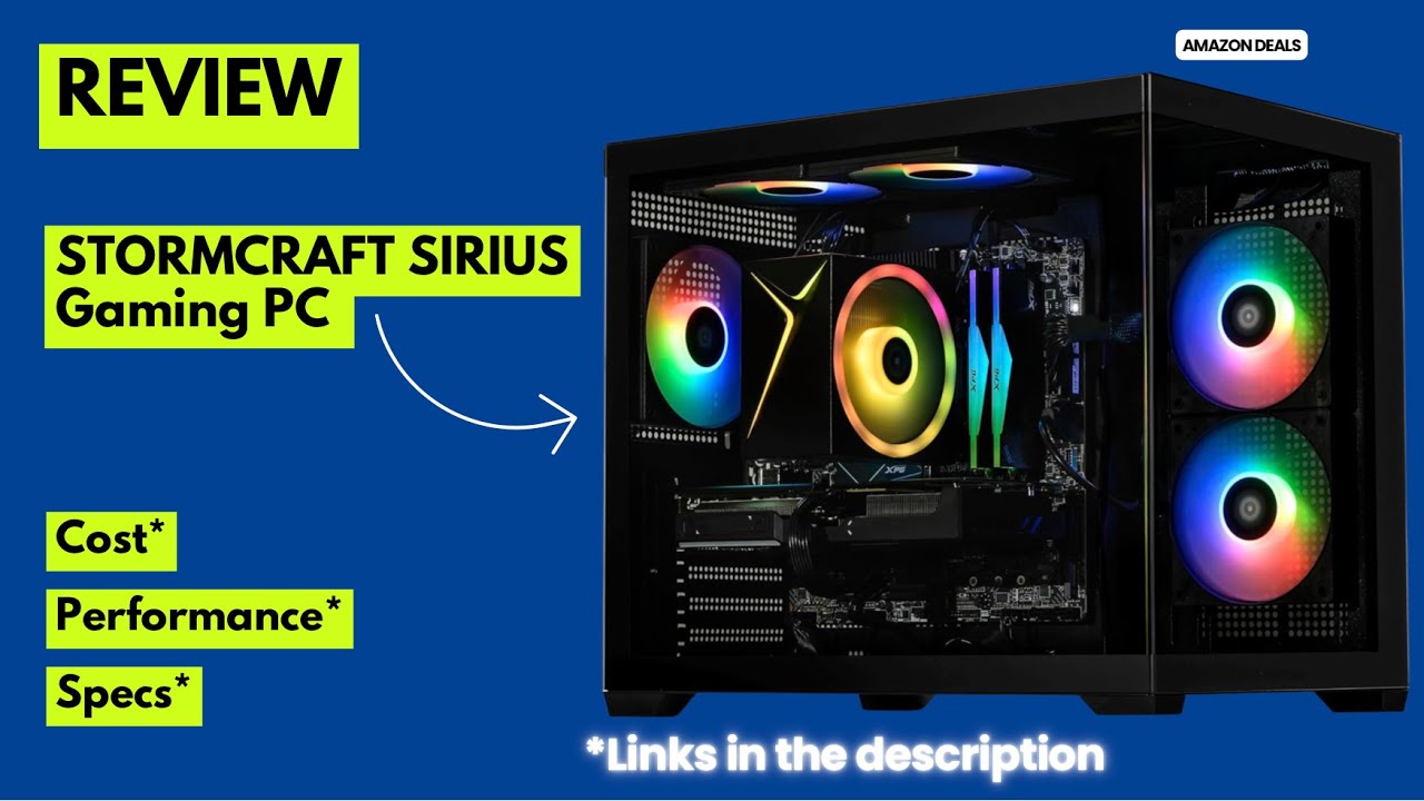 Обзор игрового ПК STORMCRAFT SIRIUS 2025 | Intel i5-14400F + RTX 5060, 32 ГБ DDR5, 1 ТБ SSD