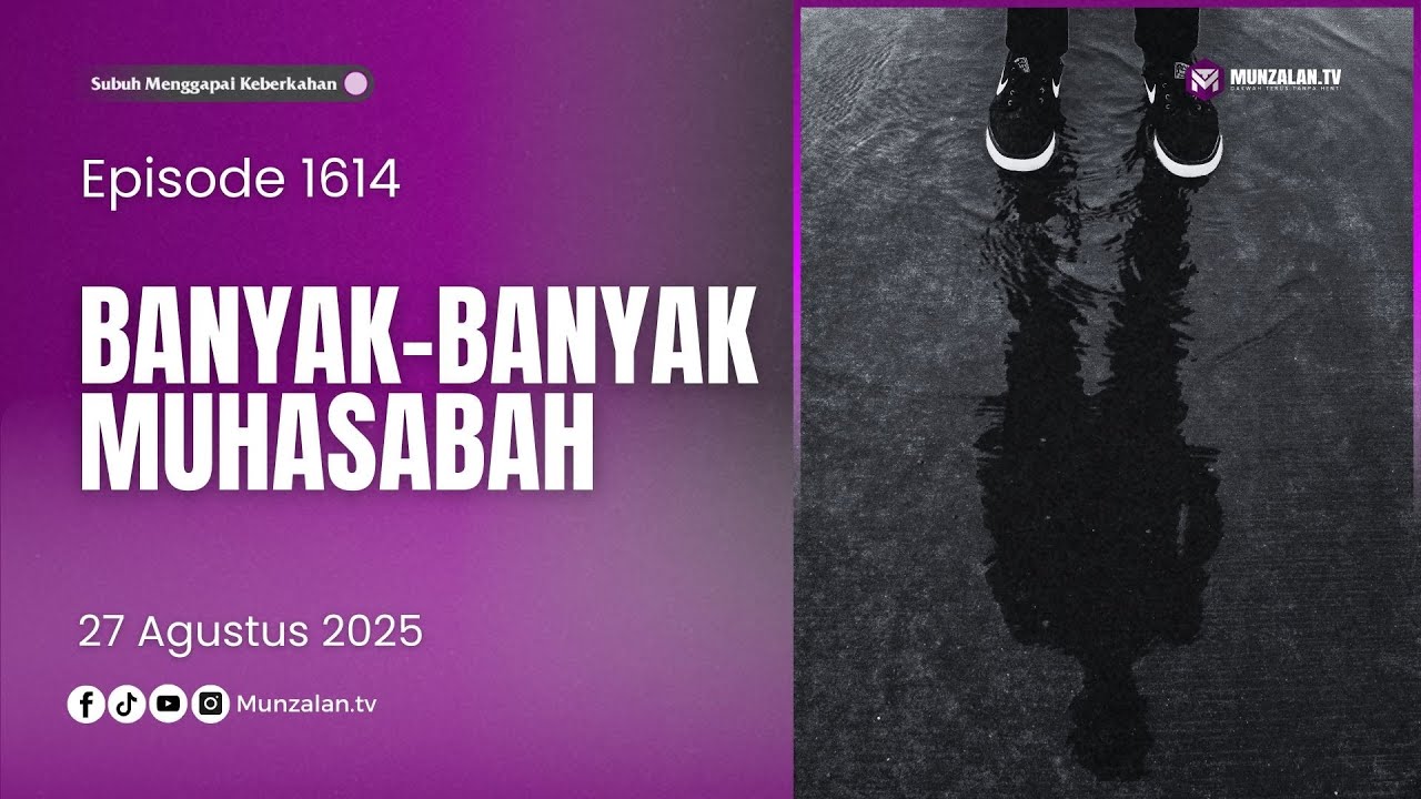 [LIVE] Kajian SMK: Muhasabah Diri, Jangan Sibuk Membantah – Ayahman (Ust. Luqmanulhakim)