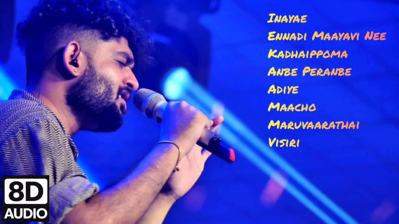 Sid Sriram Hits | Tamil love songs | 3D Audio | 8D Audio PK effects