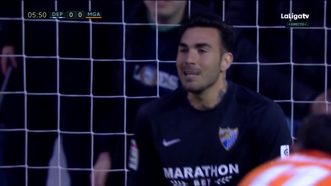 (Temporada 2017 - 2018) Partido Completo Jornada 31. Deportivo 3 - Málaga 2 (06/04/2018)