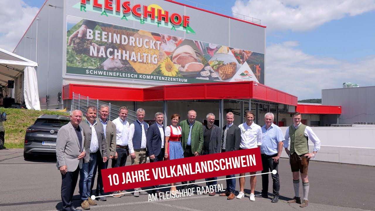 10 Jahre Vulkanlandschwein am Fleischhof Raabtal | Styria | Austria | vulkantv.at