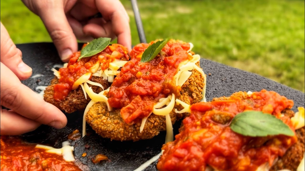 Filé à Parmegiana CAMPEIRO feito no DISCO!