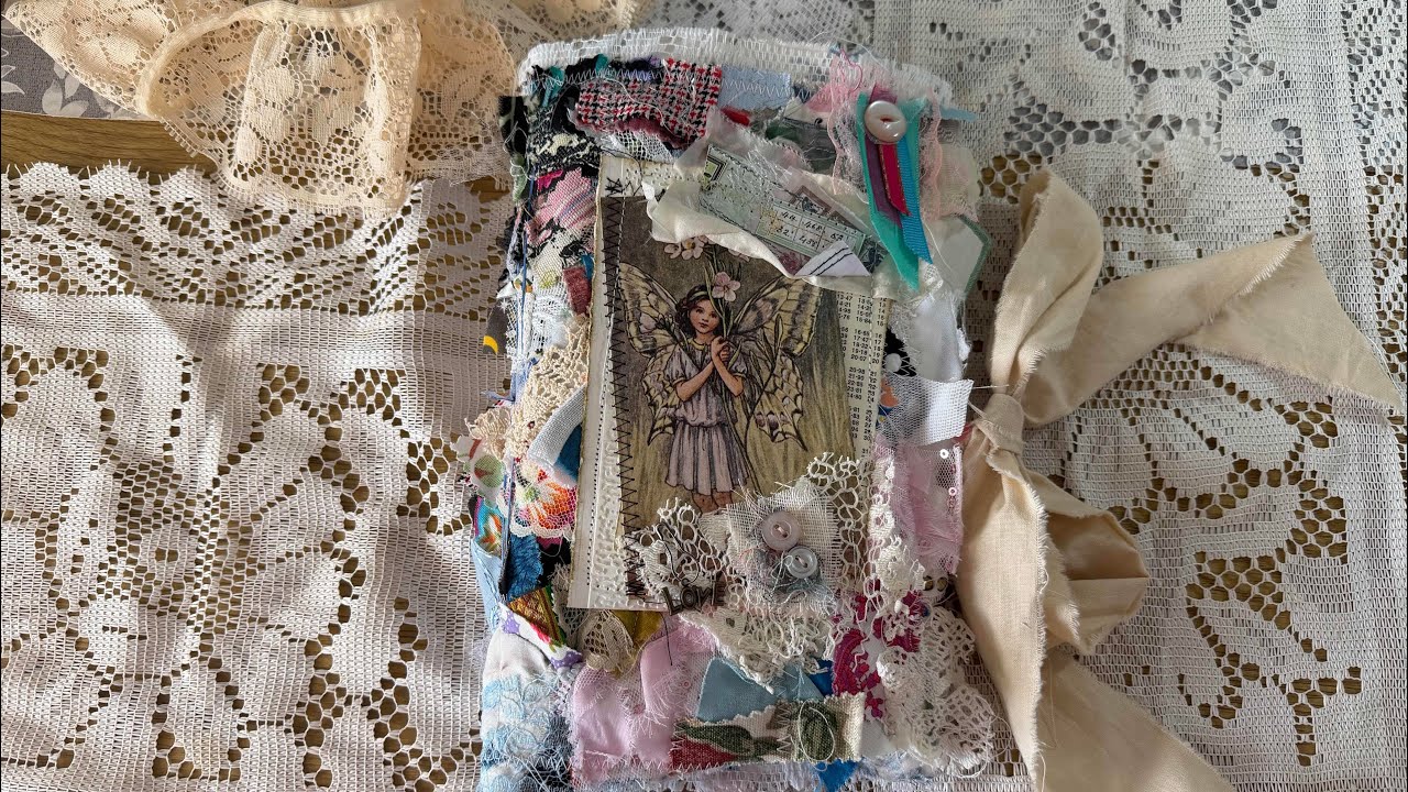 Flip through of my stash buster junk journal- SOLD NOW THANKS ❤️