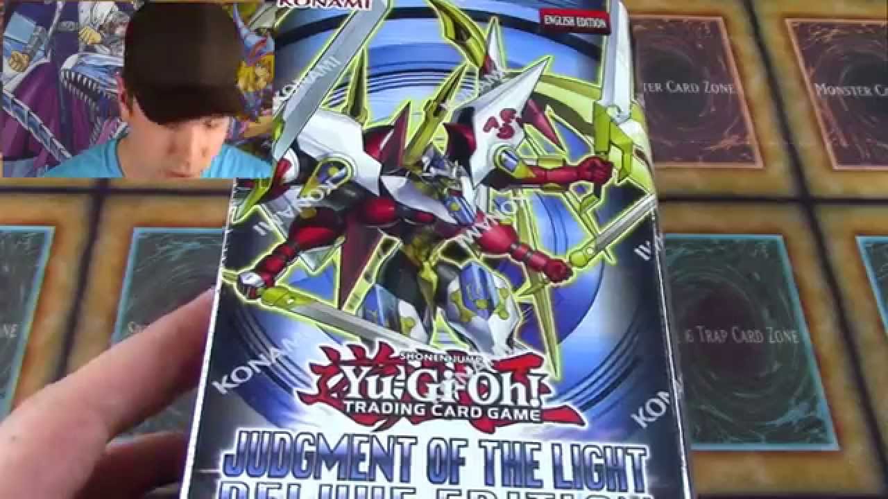 Yugioh Judgment of the Light Deluxe Edition Booster Pack Opening!
