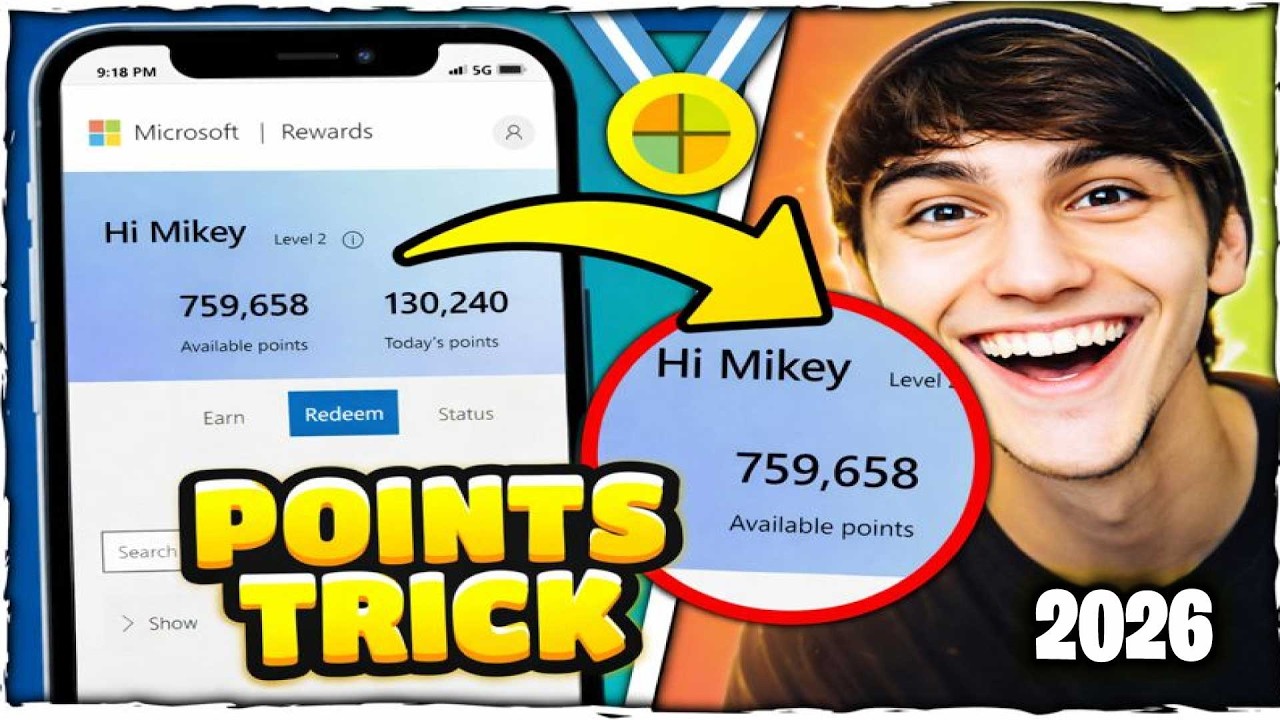 Earn Microsoft Rewards Fast 2026 &ndash; 50K Points Strategy